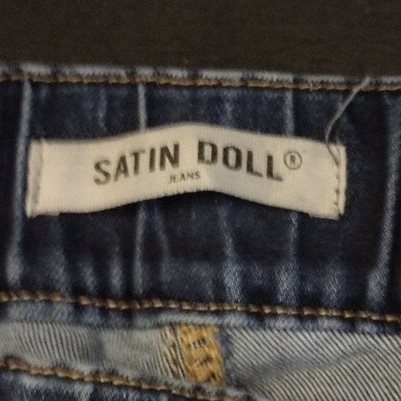 Satin Doll Pull Up Joggers Jean's Size 8 - Picture 5 of 7